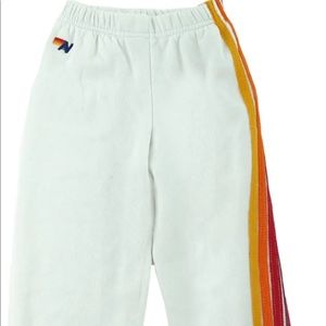 Aviator nation white sweatpants